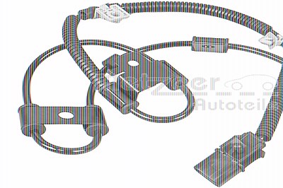 Metzger Sensor, Raddrehzahl [Hersteller-Nr. 09001189] für Kia von METZGER