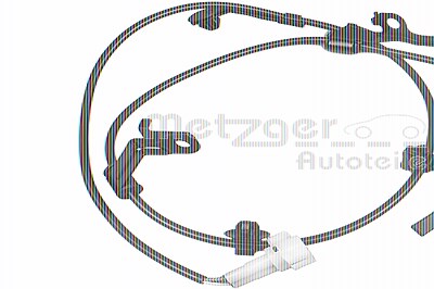 Metzger Sensor, Raddrehzahl [Hersteller-Nr. 09001195] für Toyota von METZGER