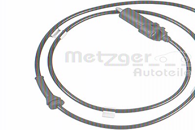 Metzger Sensor, Raddrehzahl [Hersteller-Nr. 0900360] für Ford von METZGER