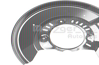 Metzger Spritzblech, Bremsscheibe [Hersteller-Nr. 6115299] für Toyota von METZGER