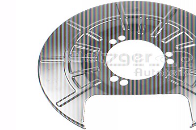 Metzger Spritzblech, Bremsscheibe [Hersteller-Nr. 6115301] für Chevrolet, Opel von METZGER