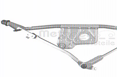 Metzger Wischergestänge [Hersteller-Nr. 2190894] für Volvo von METZGER