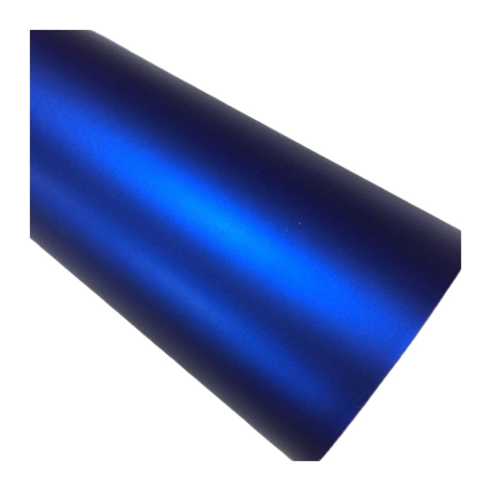 MEUIXT 10/20/30/40/50 Cm * 152 Cm Kaffee Chrom Matt Metallic Bronze Auto Vinyl Wrap Film Mit Luftkanälen Metallic Auto Film Wrap Aufkleber(Dark blue,30CM X 152CM) von MEUIXT