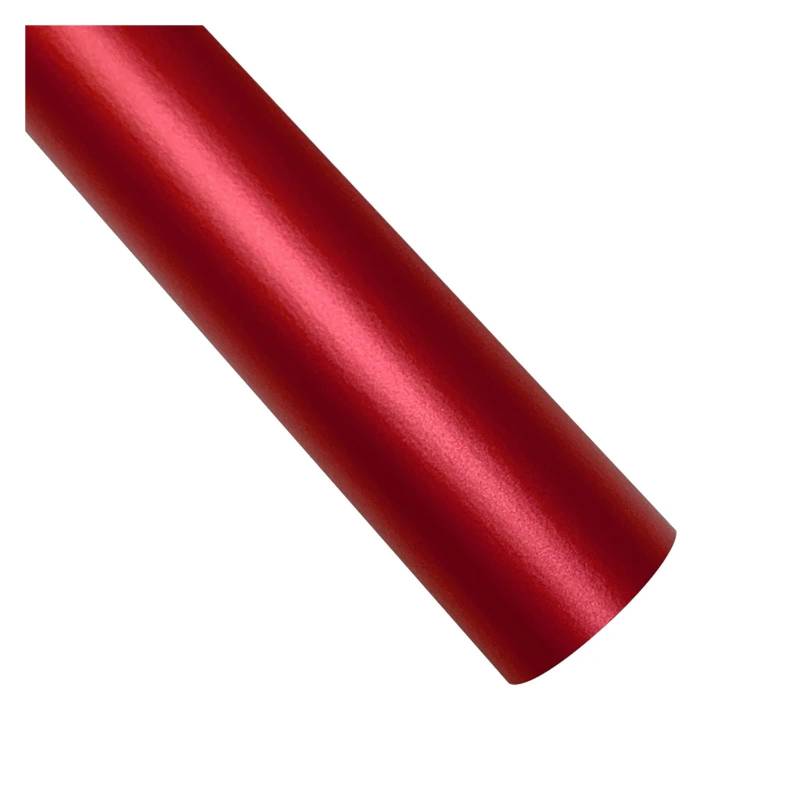 MEUIXT 30/50x150cm Auto Eis Film Vinyl Wrapping Chrom Matt Folien Auto Fahrzeug Aufkleber Kompatibel Mit DIY Auto Interne Externe Aufkleber Zubehör(Red,30cmx150cm) von MEUIXT