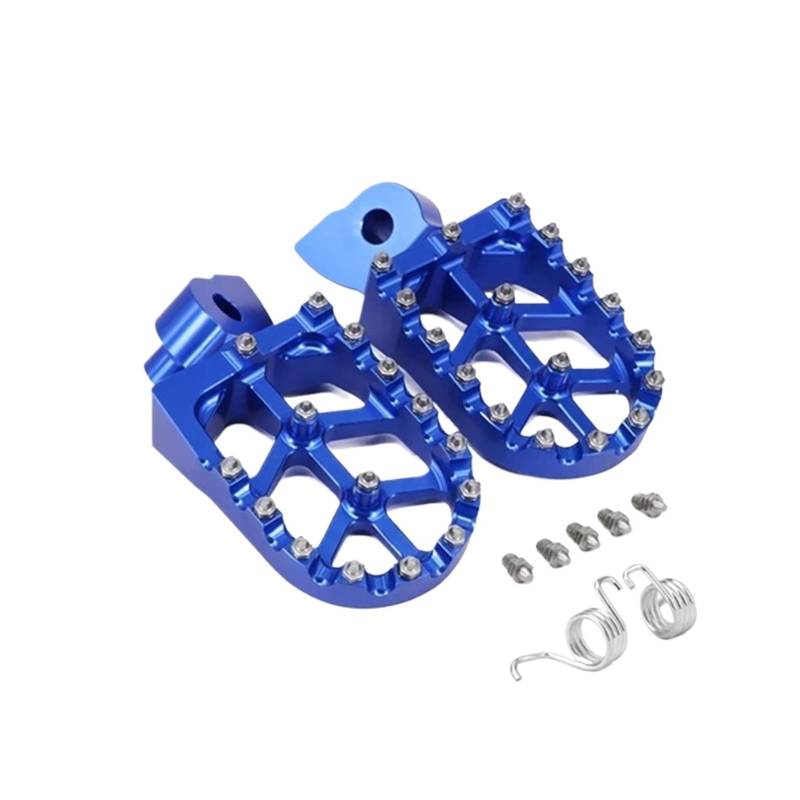 MEUIXT Fußrasten Schalthebel Bremspedal Kompatibel Mit YZ250F WR250F 2010-2023 YZ250FX 2015-2023 Motorrad Fußrasten Rests CNC(Foot pegs) von MEUIXT