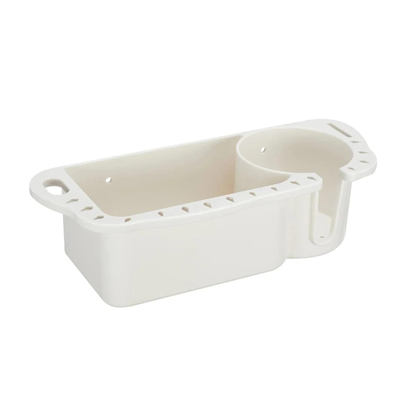 MEUIXT Getränkehalter for Boote, Marine-Aufbewahrungsbox, Dosen-Organizer, kompatibel mit Kajaks, Wasserfahrzeugen, Jetski, Ponton, Kanu, Anlegestelle, Marine-Zugang(1pc White) von MEUIXT