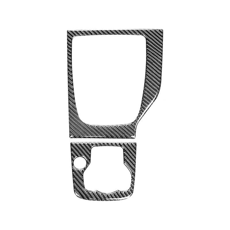 MEUIXT Kompatibel mit 3 Axela 2014–2019, Auto-Schalttafel-Dekor, Kohlefaser, 3D-Aufkleber, Abdeckung, Zierleiste im Inneren, Auto-Innenausstattung(Right-hand drive) von MEUIXT