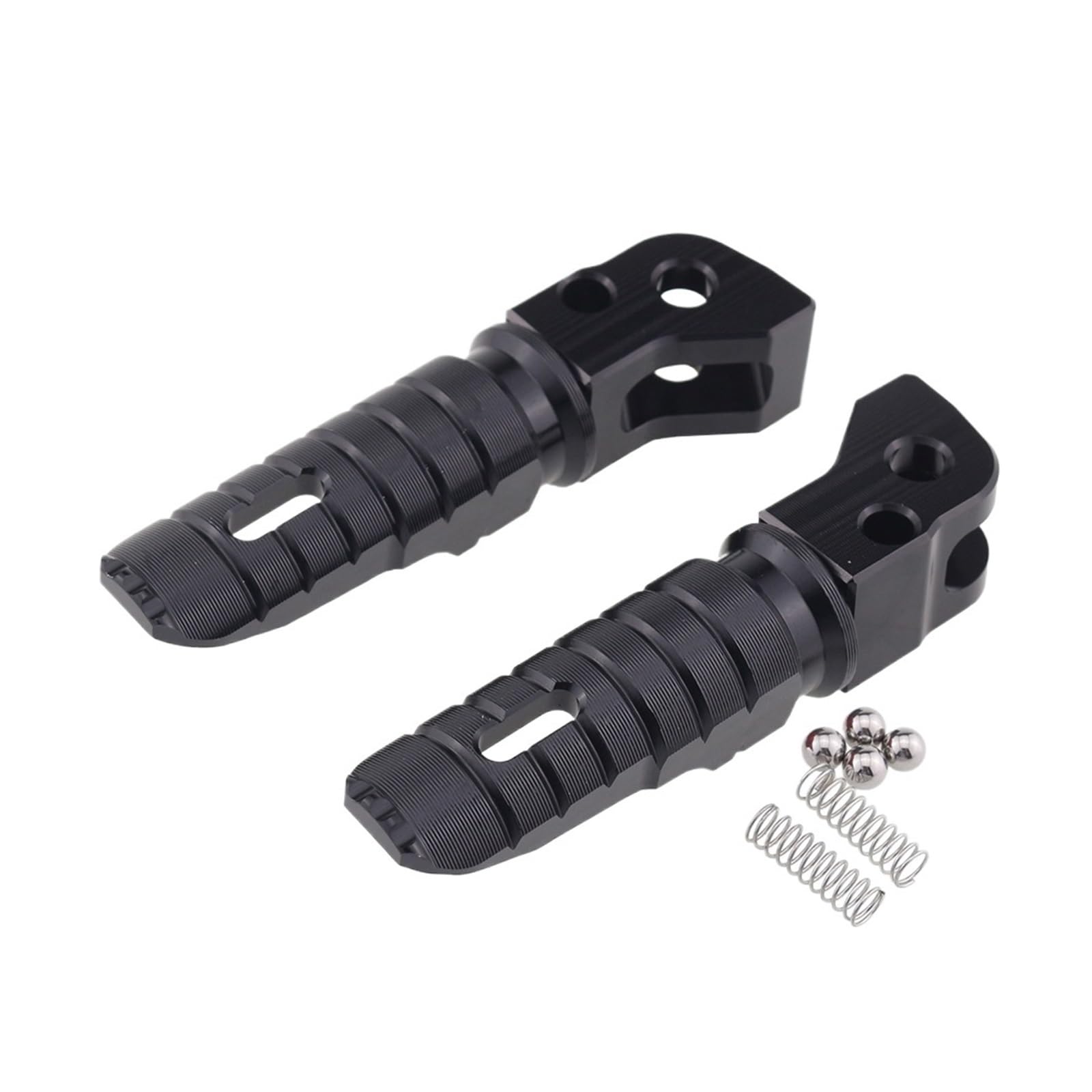 MEUIXT Kompatibel mit DUKE 125 DUKE 250 DUKE 390 RC 200 RC 390 2014-2021 Fußstützen Fußrasten Fußrasten Pegs Hinten Pedale Set Teile(Black) von MEUIXT