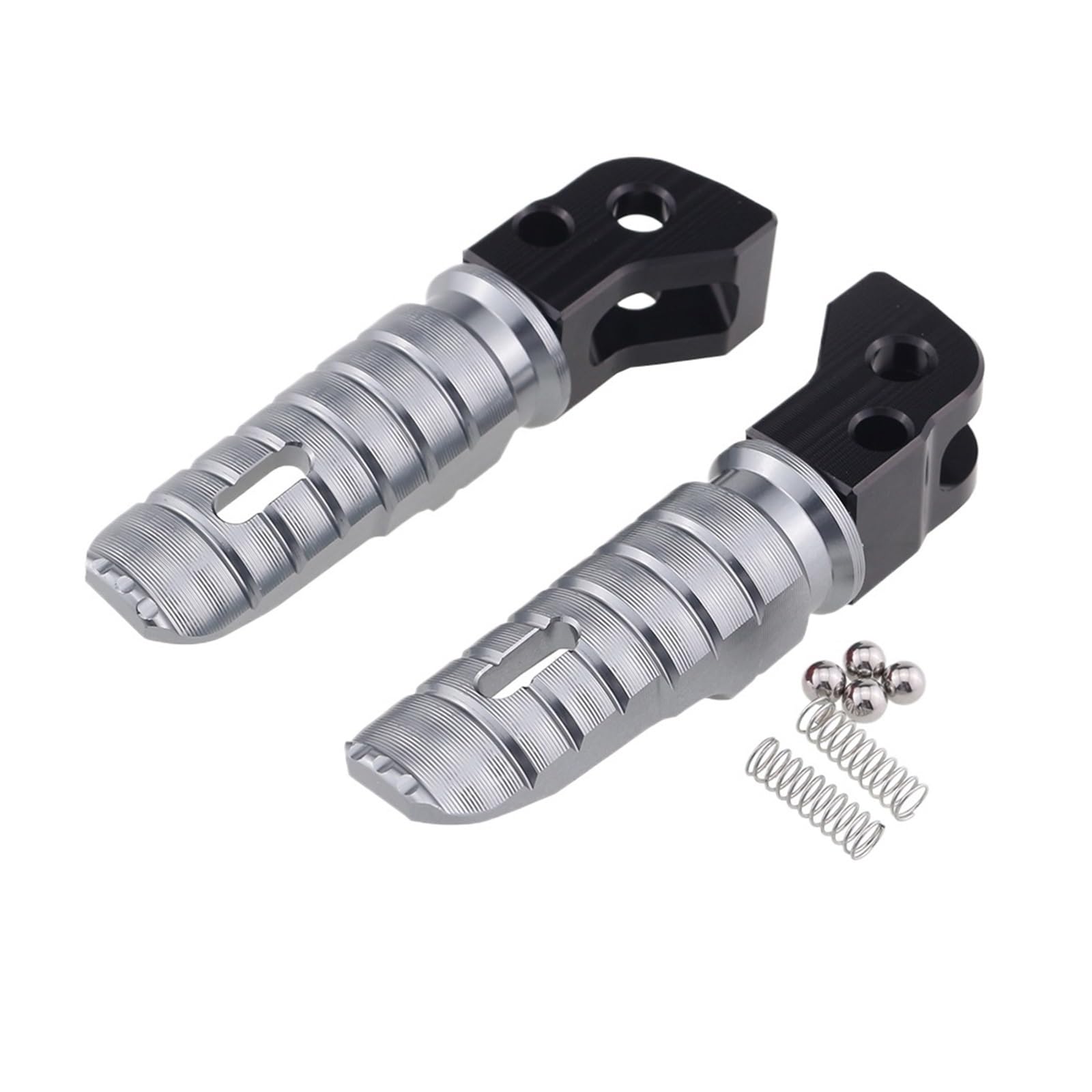 MEUIXT Kompatibel mit DUKE 125 DUKE 250 DUKE 390 RC 200 RC 390 2014-2021 Fußstützen Fußrasten Fußrasten Pegs Hinten Pedale Set Teile(GRAY) von MEUIXT