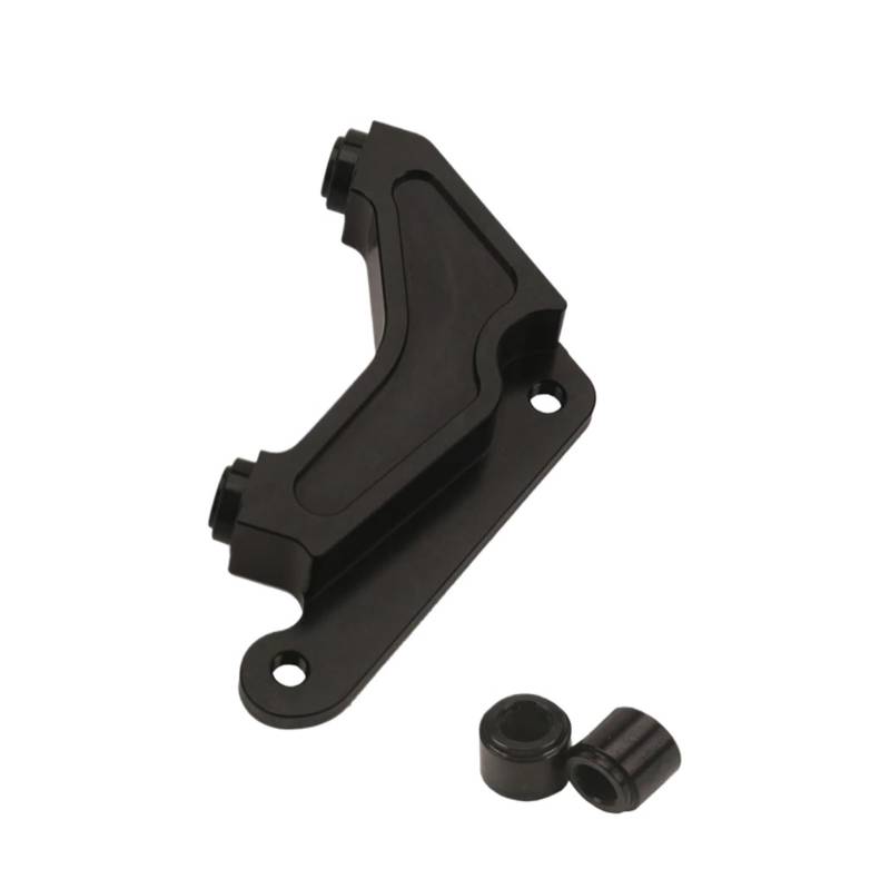 MEUIXT Motorrad-Bremssättel, Lochabstand 82 mm, Halterungen, Vierkolben-Bremssättel, Pumpenadapter, kompatibel mit Bremsscheibe 220 mm, modifiziert(C Black 220mm) von MEUIXT