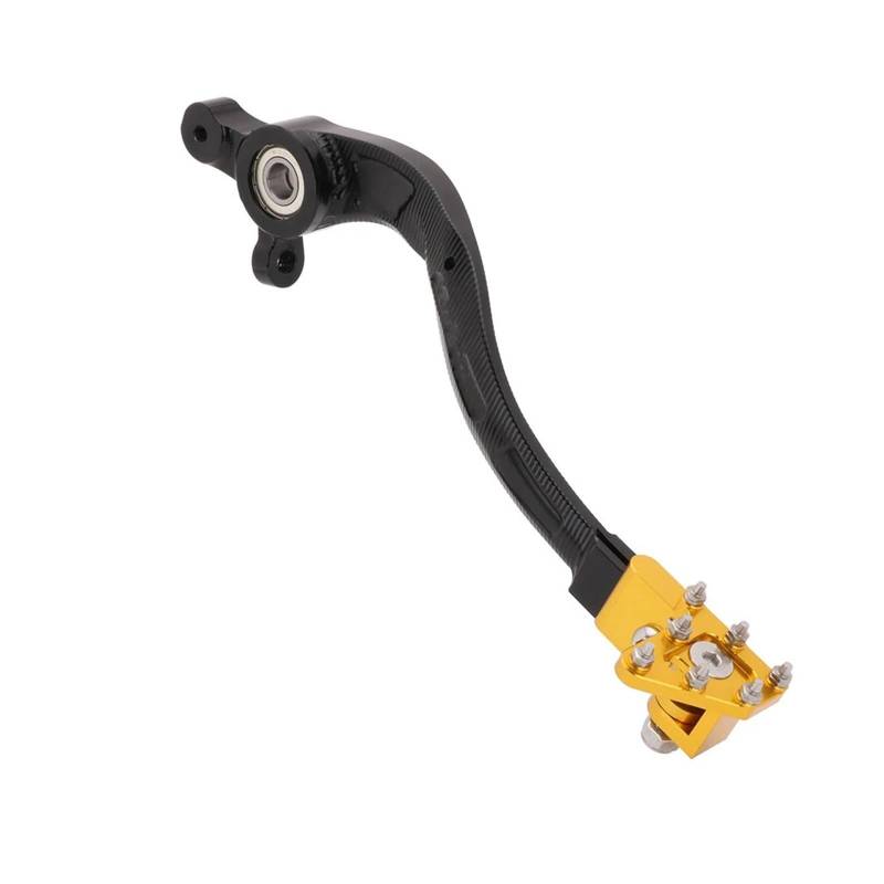 MEUIXT Motorrad CNC Hinten Fuß Bremshebel Pedal Kompatibel Mit SX SXF XC XCF XCW EXCF 125 150 250 300 350 450 500 TE FE TC FS FC(Yellow) von MEUIXT