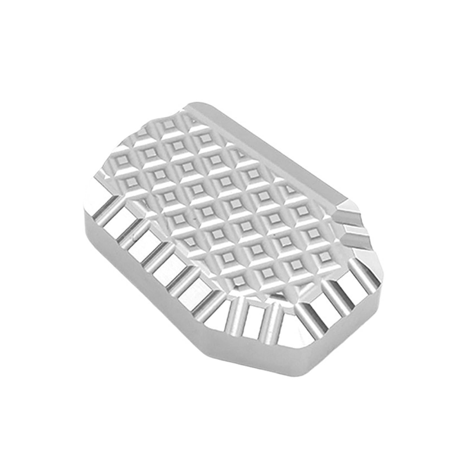 MEUIXT Motorradzubehör CNC-Aluminiumlegierung, Fußrastenverlängerung for das Hinterradbremspedal, kompatibel mit 502C, Fußrastenverlängerung for das Hinterradbremspedal(Silver gray) von MEUIXT