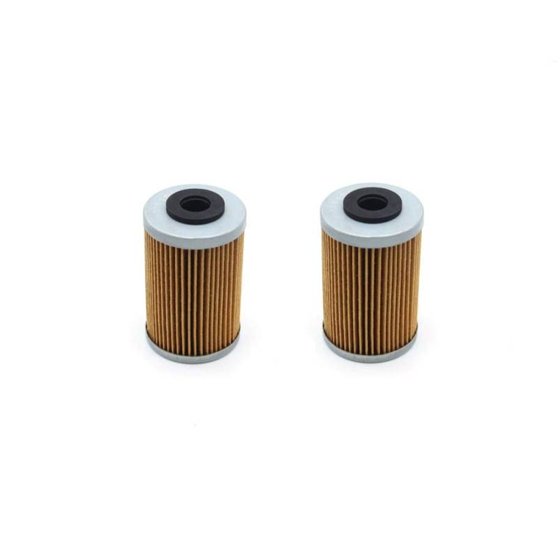 MEXITAL 2 Stück Motorrad Ölfilter oil filter für 125 DUKE 125 2011-2014 690 SMC 690 2008-2012 690 ENDURO 690 2008-2010 von MEXITAL