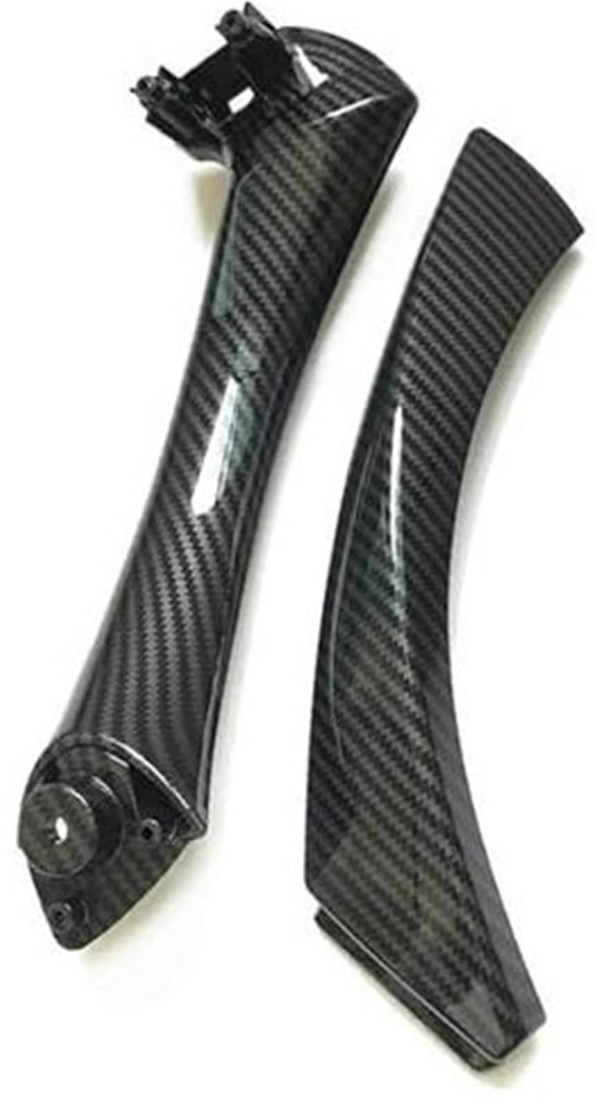 MEXWLOP, for, 3er E90 E91 E92 316 318 320 325 328i 2004–2012, linker rechter Innentürgriff mit Abdeckungsverkleidung Auto-Innentürgriff(Carbonfiber Right) von MEXWLOP