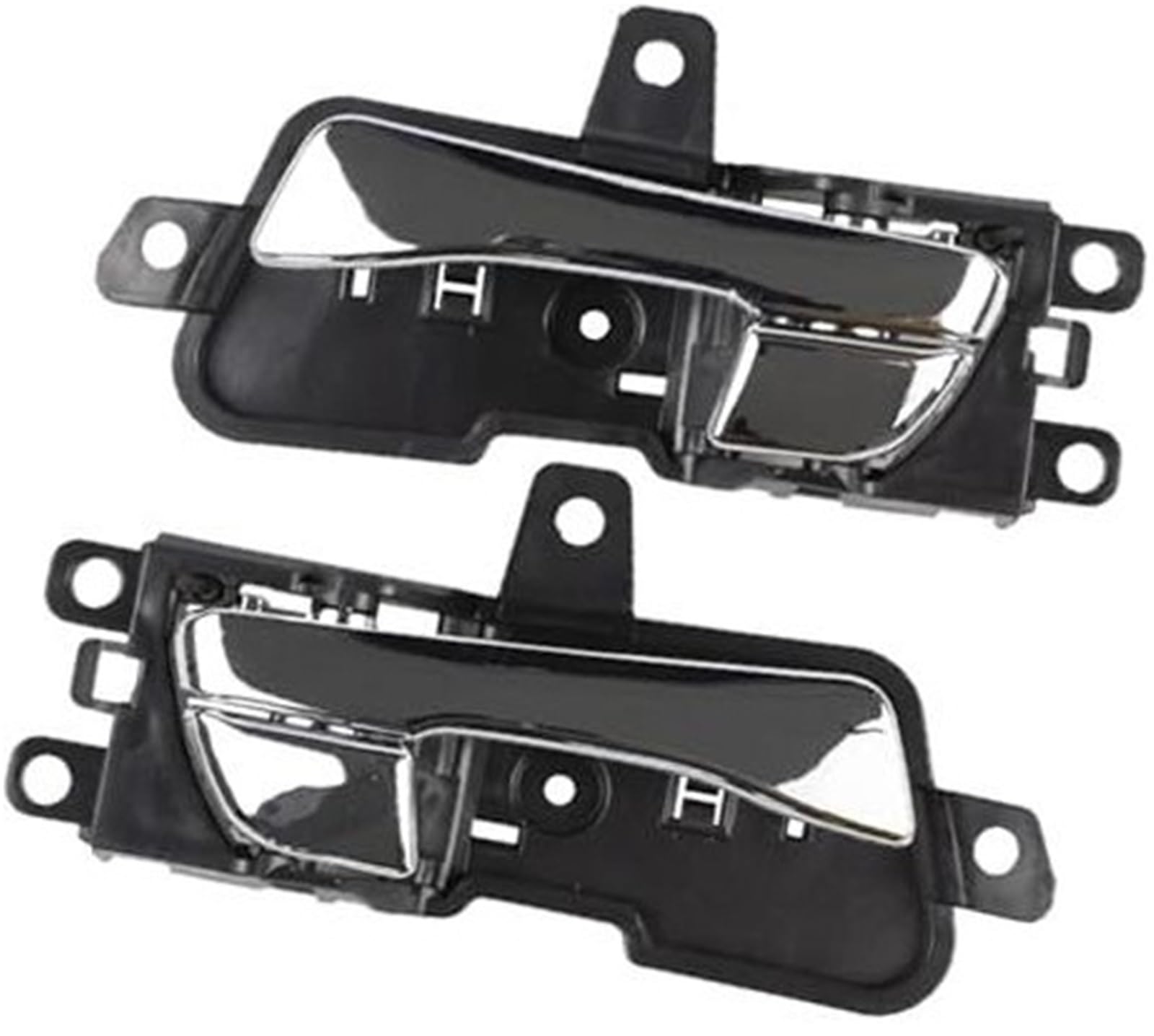 MEXWLOP, for Hyundai, for Sonata 2011 2012 2013 2014 82610-3S010 82620-3S010 Autoinnenraum Inneninnentürgriff Links rechts Auto-Innentürgriff(Black 1 Pair Chrome) von MEXWLOP