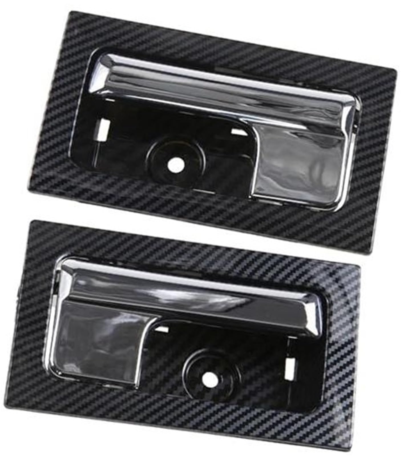 MEXWLOP, for d, for F-150, 2009 2010 2011 2012 2013 2014 AL3Z-1522601-BC FL AL3Z-1522600-BC Auto-Innentür-Zuggriff Links rechts Auto-Innentürgriff(Black 1 Pair Carbon Fiber) von MEXWLOP