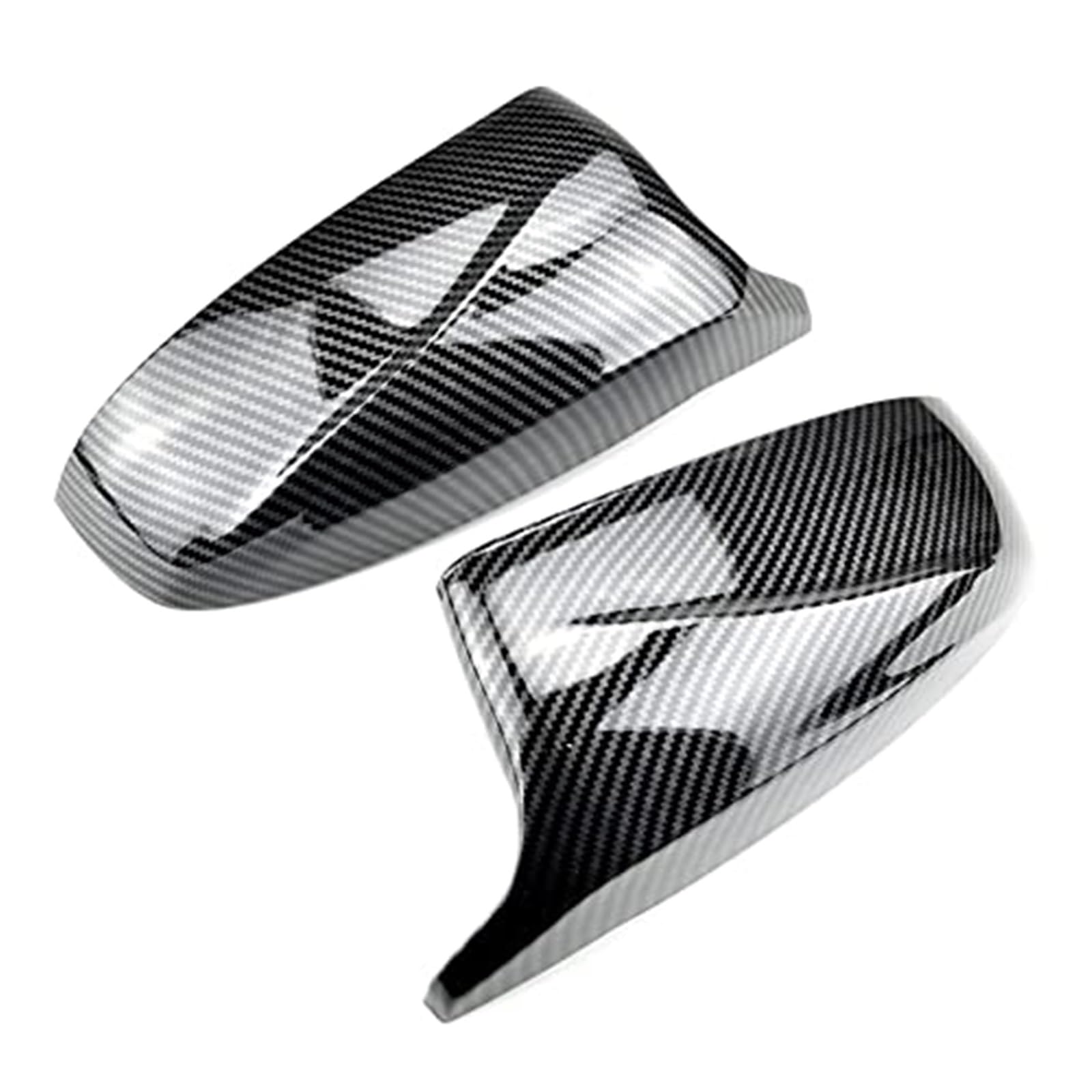 MEXWLOP 1 Paar Rearview Excellent Side Wing Modified Bright Black Carbon Fiber Pattern Spiegelabdeckkappen, for, X5 E70 X6 E71 2008–2013 Ersatzabdeckungen Auto-Seitenspiegelabdeckung(Black Carbon fib MEXWLOP 1 Paar Rearview Excellent Side Wing Modified Bright Black Carbon Fiber Pattern Spiegelabdeckkappen, for, X5 E70 X6 E71 2008–2013 Ersatzabdeckungen Auto-Seitenspiegelabdeckung(Black Carbon fib von MEXWLOP