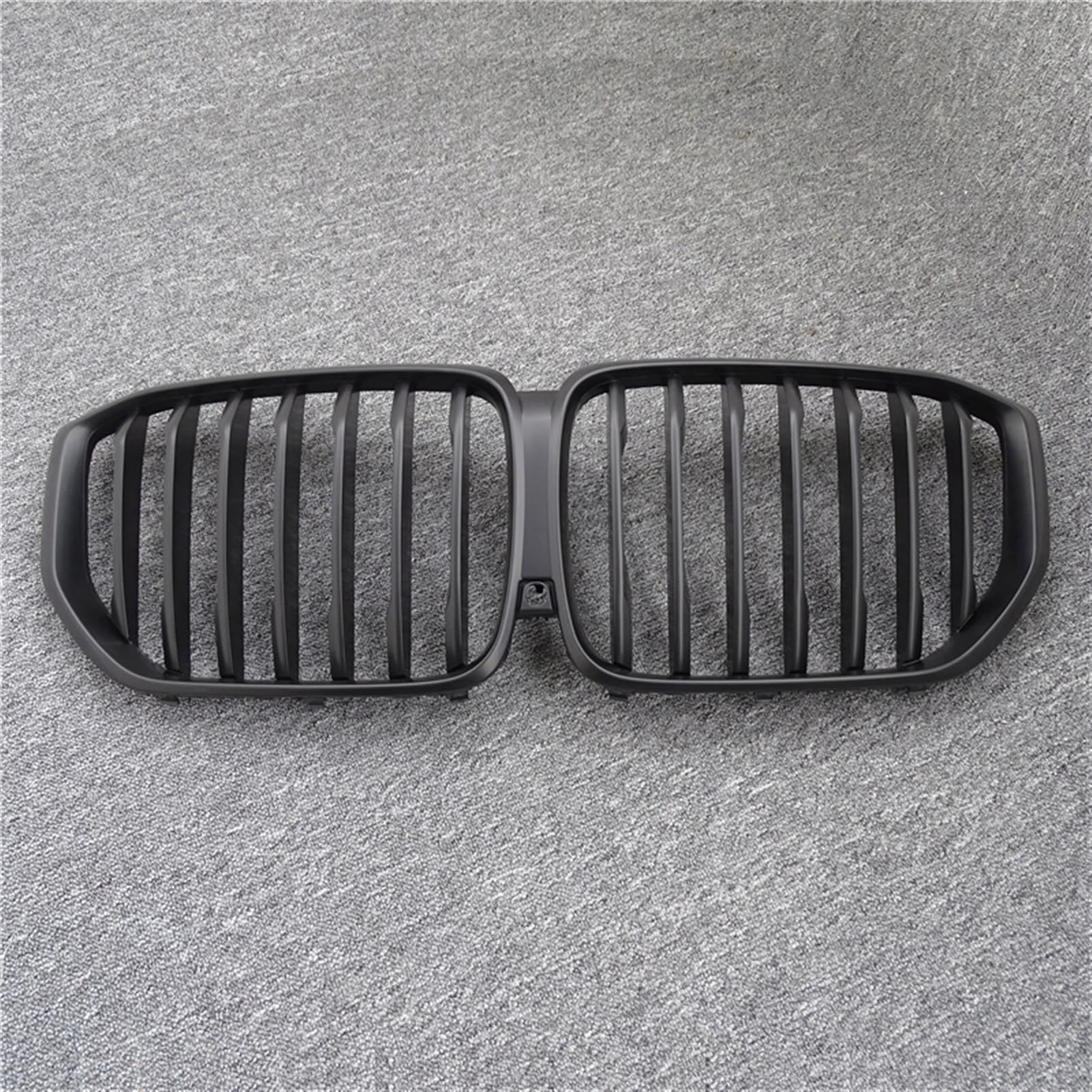 MEXWLOP 1 Paar glänzend/mattschwarzer Frontgrill, for, for den neuen X5/G05 2020, Kühlergrill im Auto-Stil, Refit-Stoßstangenlatte, Doppellinien-Renngrills Auto-Frontgrill(Matte Singlet Line) von MEXWLOP