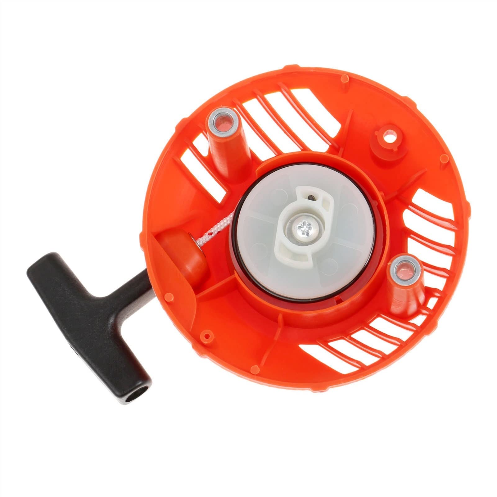 MEXWLOP 1 Stück Seilzugstarter, for Husqvarna, 124L 125L 125LD 125E 128L 128LD 128LDX Ersatznummer 576368301 579063101 Rückholfeder-Seilzugstarter von MEXWLOP