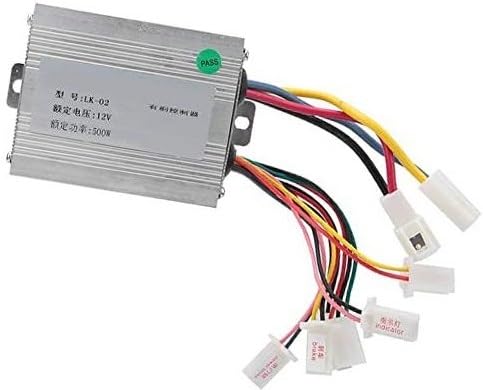 MEXWLOP 12V 500W Elektrischer Bürstenmotor-Controller DC-Motordrehzahlregler, for Elektrofahrrad Elektroroller Steuerung für Elektroroller von MEXWLOP