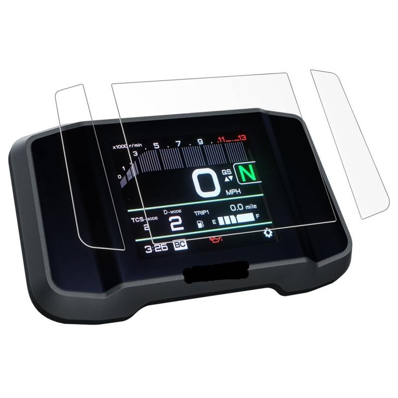 MEXWLOP 2022 Motorrad Zubehör TFT LCD Scratch Cluster Screen-Dashboard Schutz Instrument Film for XSR 900 XSR900 Armaturenbrett-Displayschutz(2 Set) von MEXWLOP