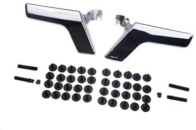 MEXWLOP 2047201171 2047208670 for W204 X204 for C-Klasse for GLK-Klasse Innen Tür Griff Pull Reparatur Kit Vorne Hinten Links Rechts Auto-Innentürgriff(Black Left Right Pair) von MEXWLOP