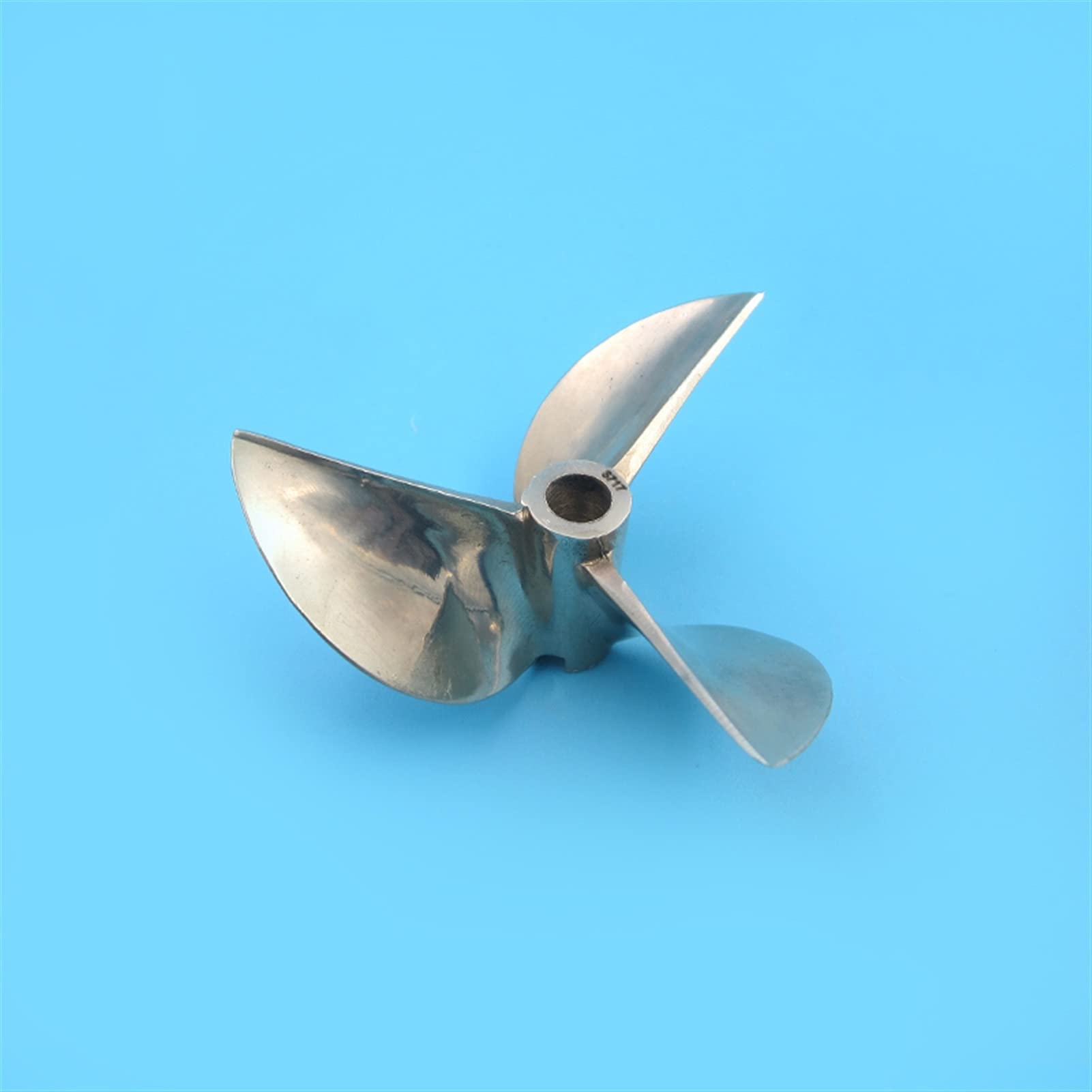 MEXWLOP 3-Blatt-Propeller, for Methanol Racing Speed ​​Boat 6717/7016/7214 Propellerdurchmesser 67/70/72 mm Kupfer Präzisionspropeller aus Metall(6717) von MEXWLOP