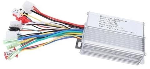 MEXWLOP 350 W bürstenloser Controller, elektrischer Controller aus Aluminiumlegierung, for Elektroroller, Fahrräder, Dreiräder Controller für Elektroroller von MEXWLOP