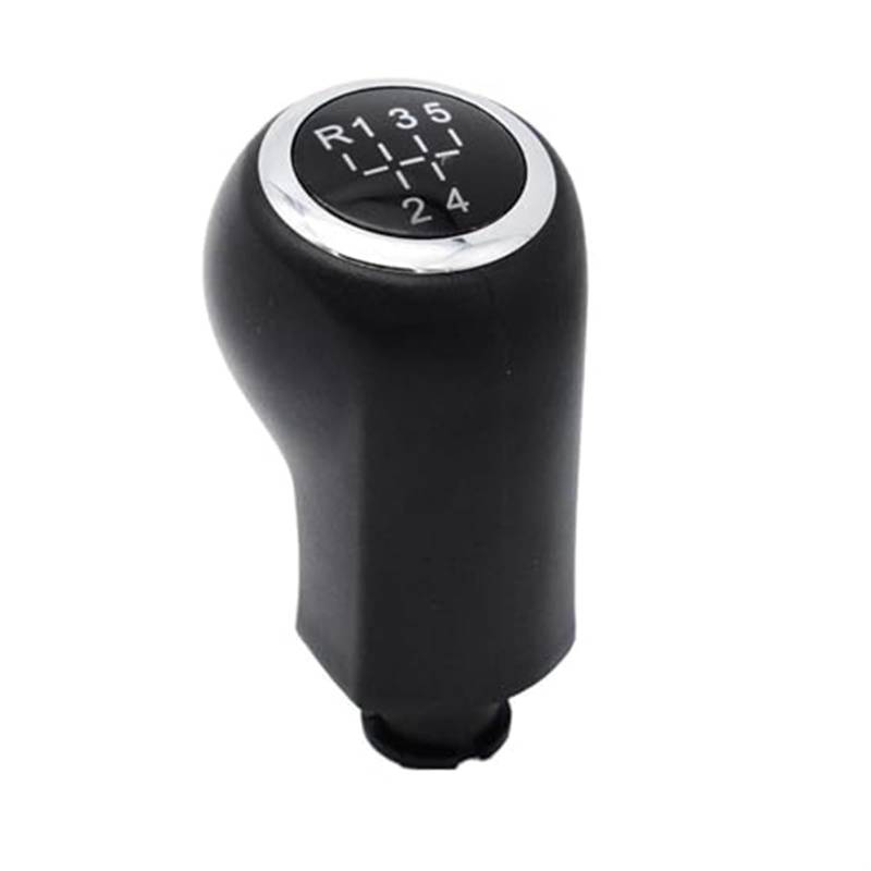 MEXWLOP 5-Gang-Auto-Schaltknauf-Abdeckung, for Opel, for Vauxhall, Corsa D 2006–2014 009140093 19276456 Hebel-Gamaschenmanschette Schaltknauf(Black Shift knob) von MEXWLOP