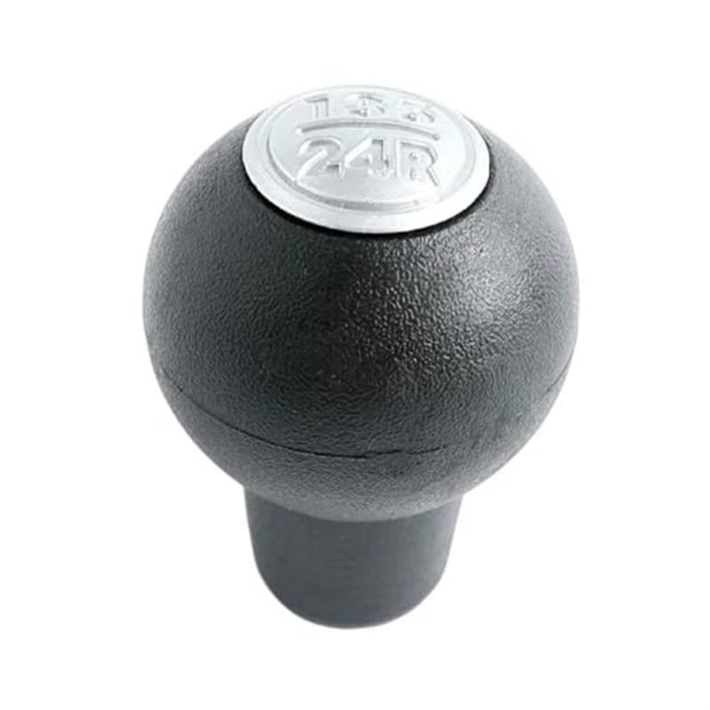 MEXWLOP 5-Gang-Schaltknauf, Gamasche, Kofferraumabdeckung, for Kia, Cerato 2005–2012, Hebel-Schaltknauf, Kugel, Auto-Styling-Zubehör Auto-Schaltknauf(Black Gear Knob) von MEXWLOP