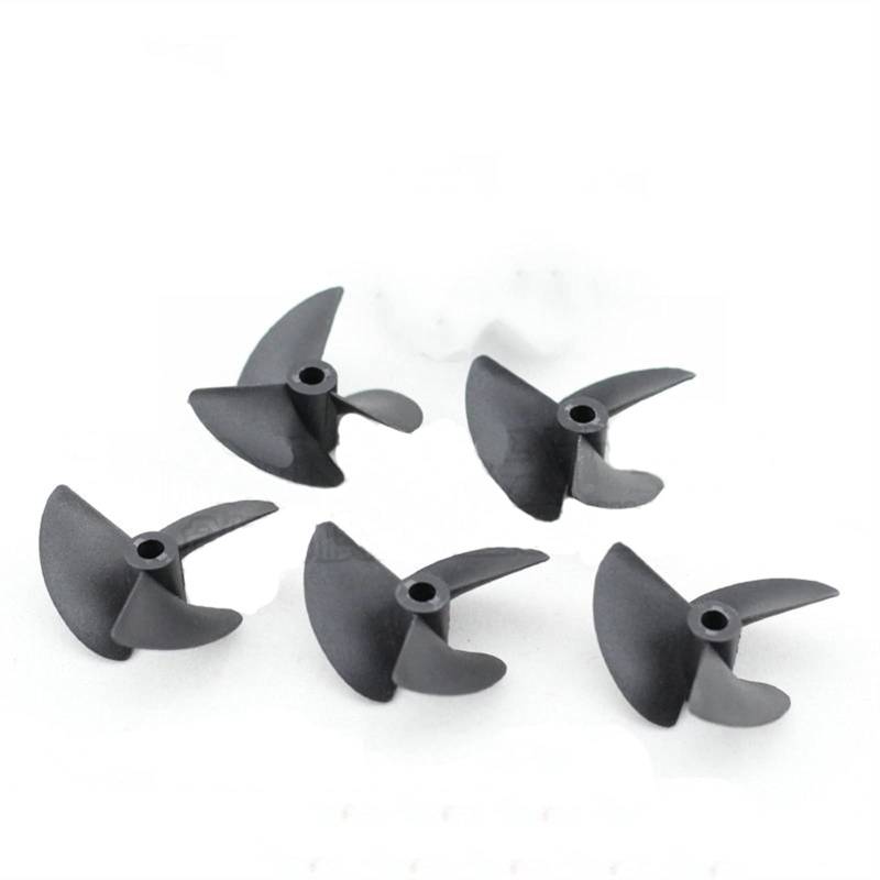 MEXWLOP 5 stücke 3-Blatt Propeller Welle Positive Paddle for RC Boote Spielzeug Modell DIY Teile Blende 4/4,76mm Nylon Requisiten Durchmesser 36/47/52/55/57mm Präzisionspropeller aus Metall(5pcs 4x36m von MEXWLOP