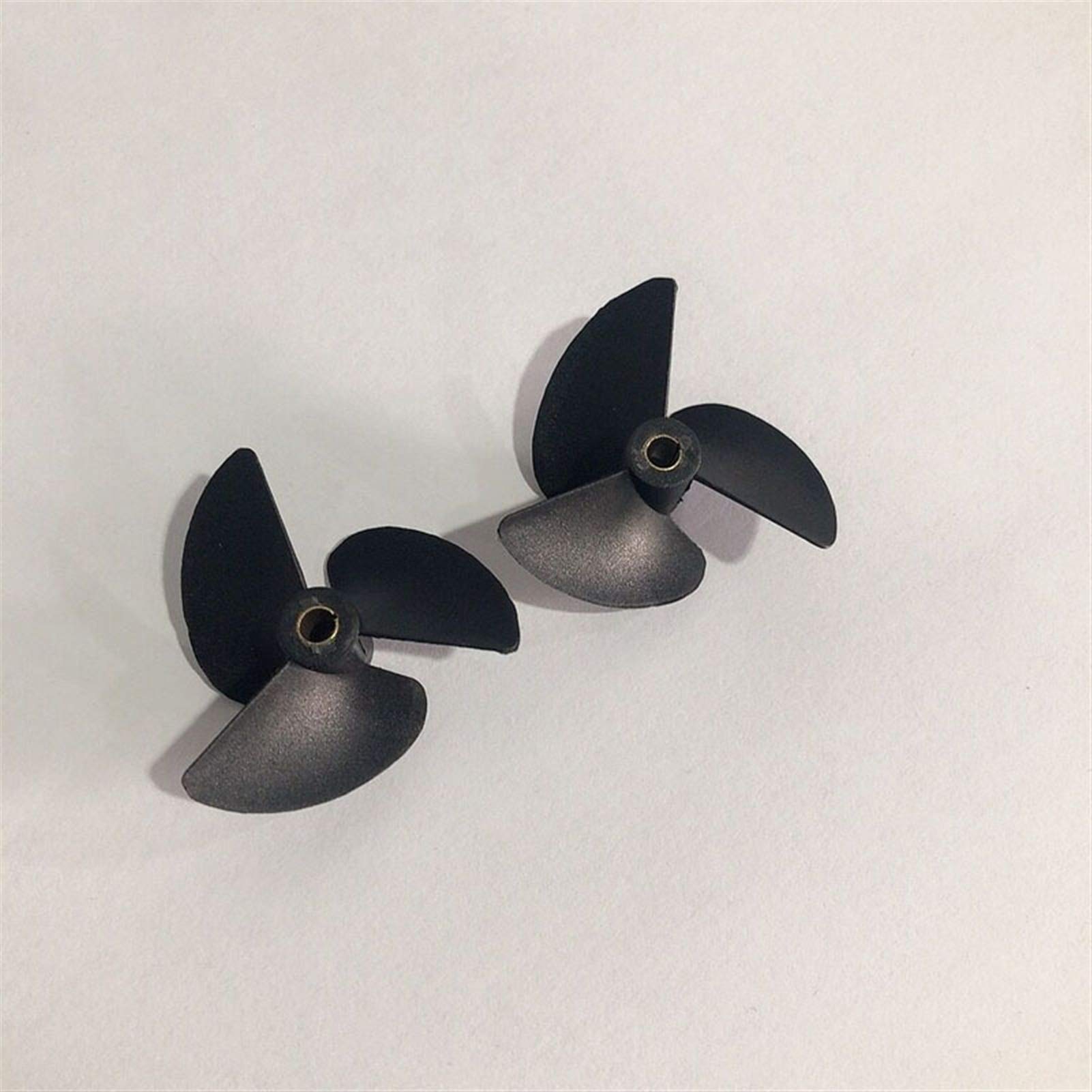 MEXWLOP 5PCS RC Boot Nylon Propeller Blende 4mm/4,76mm 3 Klingen Kunststoff Paddel Durchmesser 36/47/52/55/57mm Mini Prop for Teile Präzisionspropeller aus Metall(4x57mm) von MEXWLOP