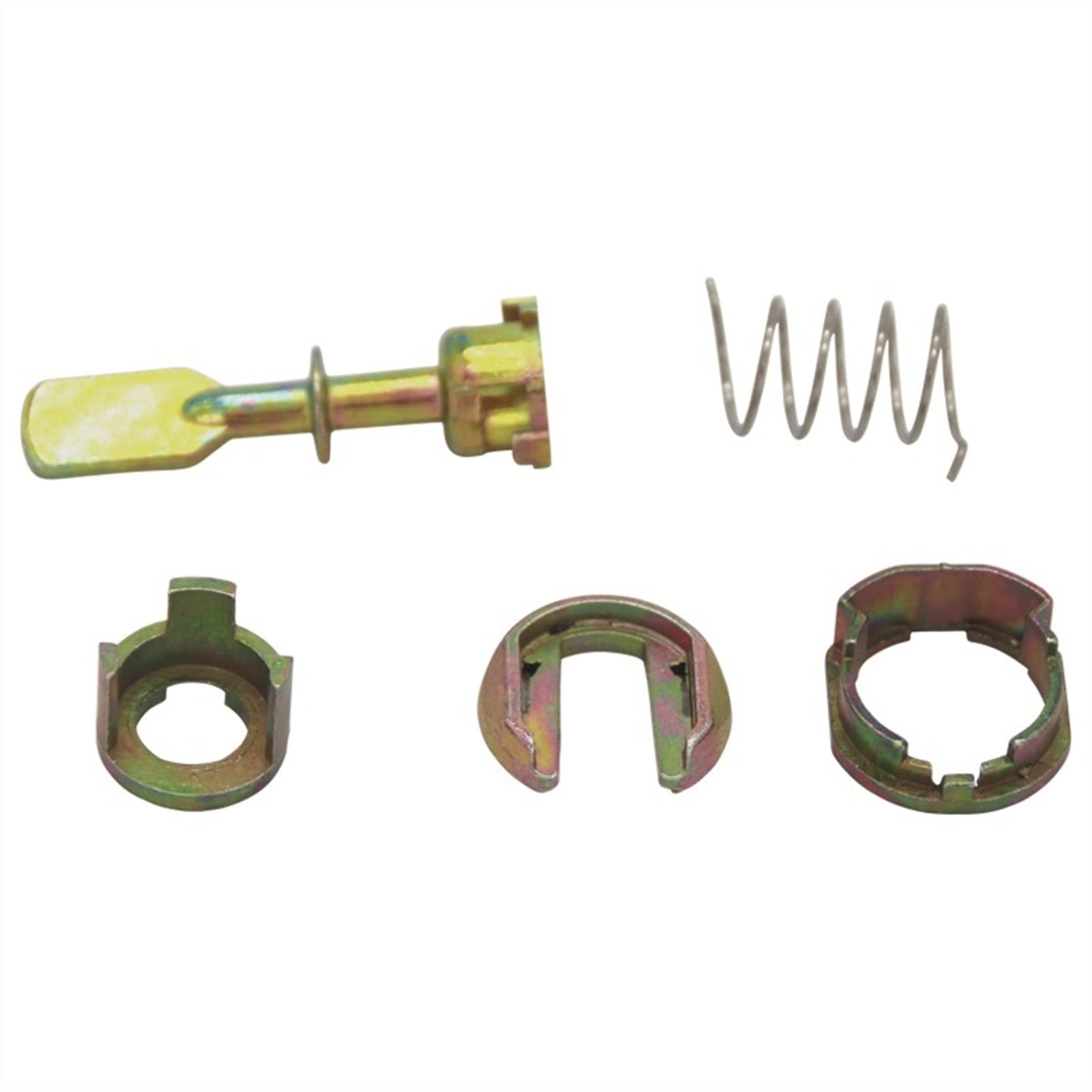 MEXWLOP 5PCS VORNE Links RECHTS TÜRSCHLOSS Barrel REPARATURSATZ, for Seat, Cordoba Ibiza 6K1 Cordoba 6K2 6K5 6K1 6K3837223A Türschließzylinder-Set mit Schlüssel von MEXWLOP