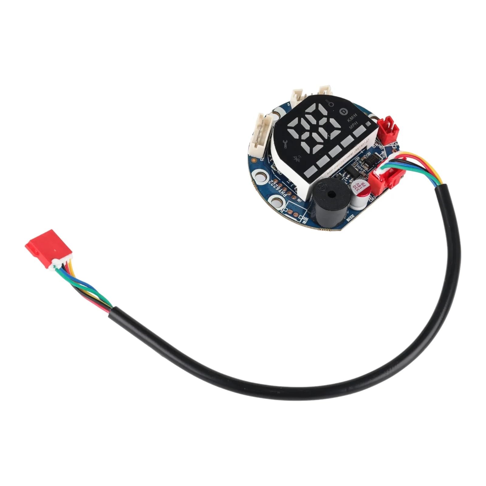 MEXWLOP Armaturenbrett/Controller for HX X8 Elektroroller, Motormodul, zentrale Steuerung und Display, Ersatzteile Elektroroller-Armaturenbrett(Only Dashboard) von MEXWLOP