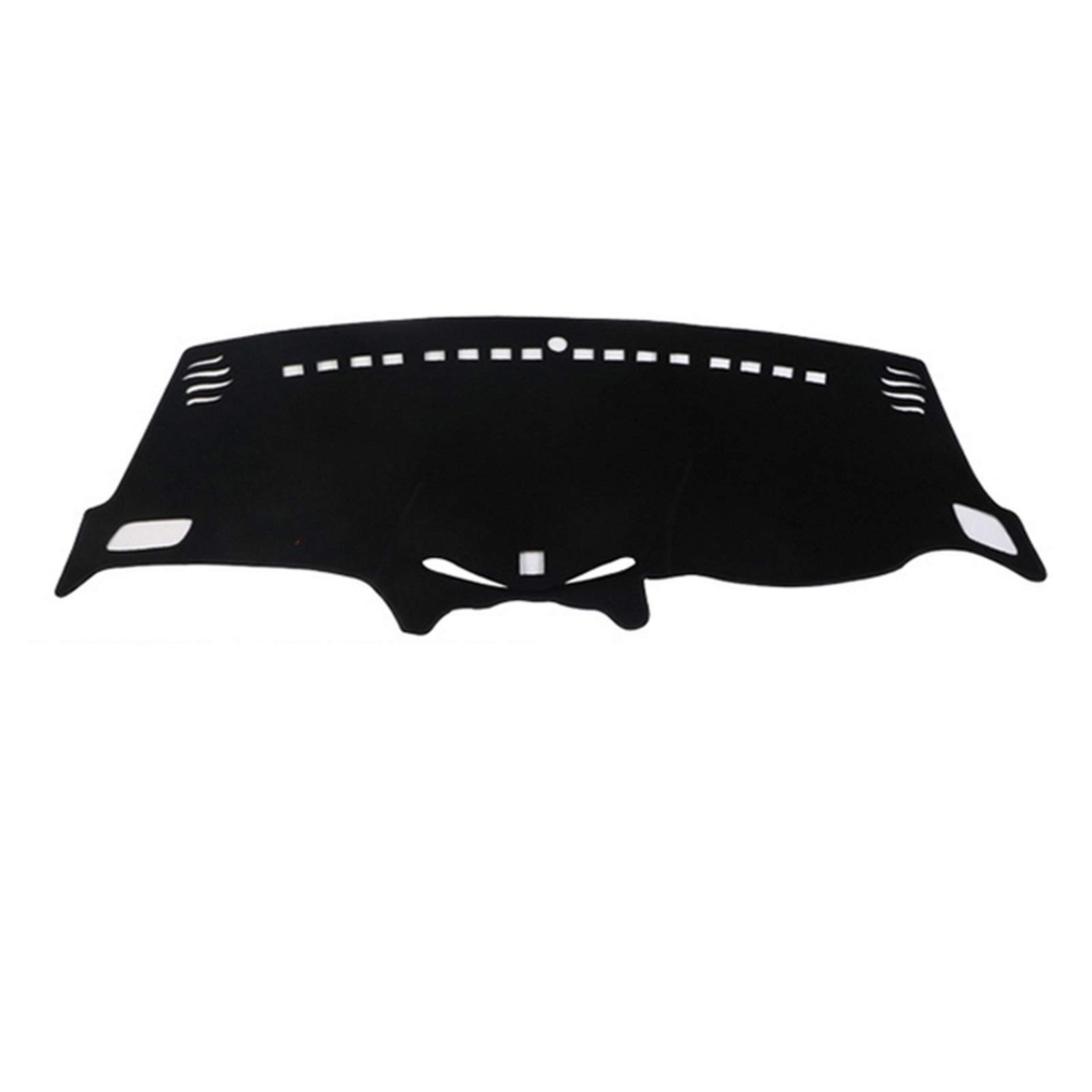 MEXWLOP Auto-Armaturenbrett-Abdeckungen, Matten, Auto-Dashmat-Anti-Sonnenschutz-Pad, for Jeep, Renegade 2016–18, Zubehör for Rechtslenker Armaturenbrett-Pad(Black Edge,Right Hand Drive) von MEXWLOP