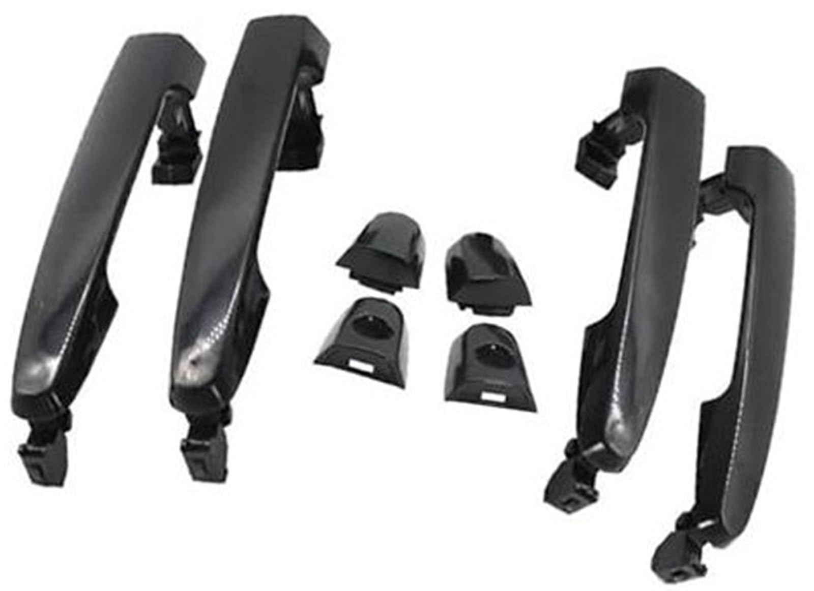 MEXWLOP Auto-Außentürgriff, for Corolla, for Prius, for Yaris, for Highlander 2001-2011 4-teiliger Außentürgriff Autotürgriffabdeckung von MEXWLOP