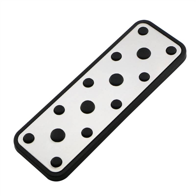 MEXWLOP Auto-Bremspedal-Pad-Abdeckung, Restfoot-Pedale, for Subaru, for Outback 2004–2006, Edelstahl-Autoschutzabdeckungen Bremspedalabdeckung(1Pcs Rest) von MEXWLOP