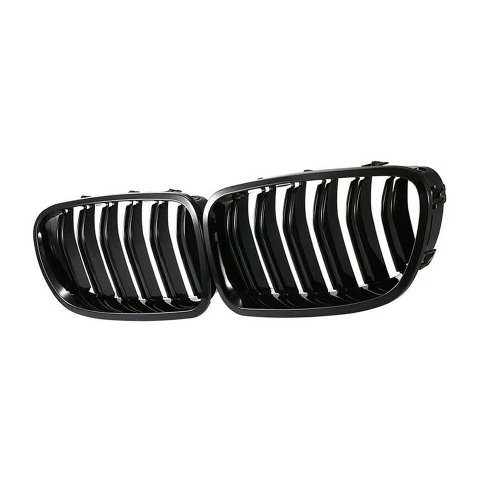 MEXWLOP Auto-Frontgrill, for, for 5er F10 F11 F18 520d 530d 540i 2010 2011 2012 2013 2014 2015 2016, Doppellamellengrill Auto-Frontgrill von MEXWLOP