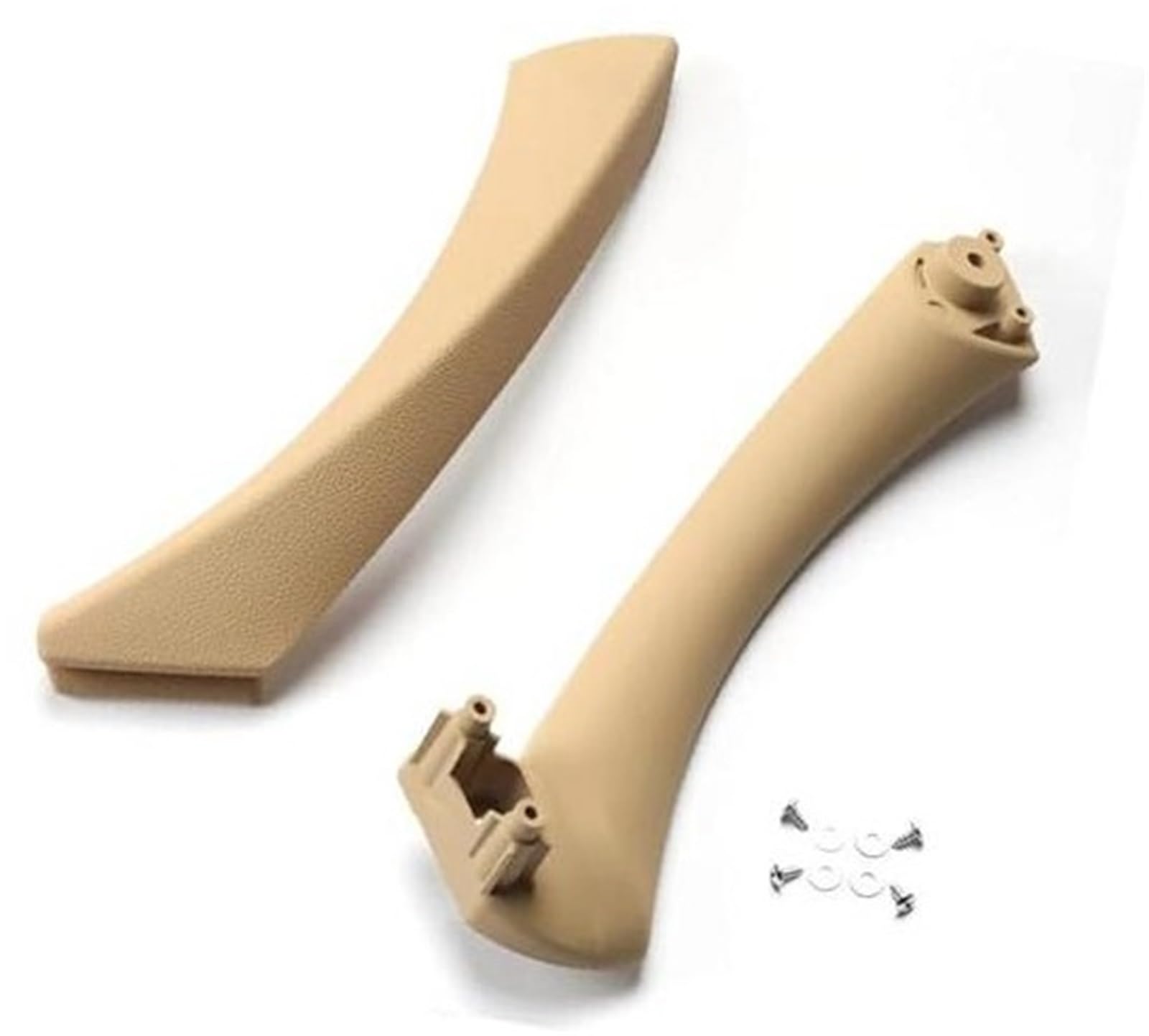 MEXWLOP Auto-Innengriff-Innentürverkleidung, Zugverkleidungsabdeckung Links rechts, for, 3er-Serie E90 E91 316 318 320 325 328 2004–2012 Auto-Innentürgriff(Beige-Set-Left) von MEXWLOP