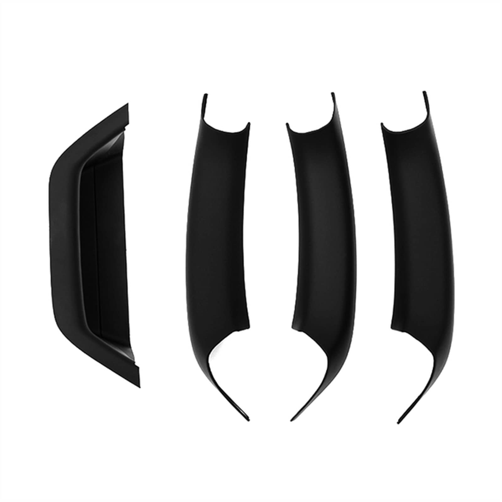 MEXWLOP Auto-Innentürgriffe Panel Pull Trim Frame Cover, for, for X3 X4 F25 F26 2010 2011 2012 2013 2014 2015 2016 2017 Auto-Innentürgriff(Black Set) von MEXWLOP