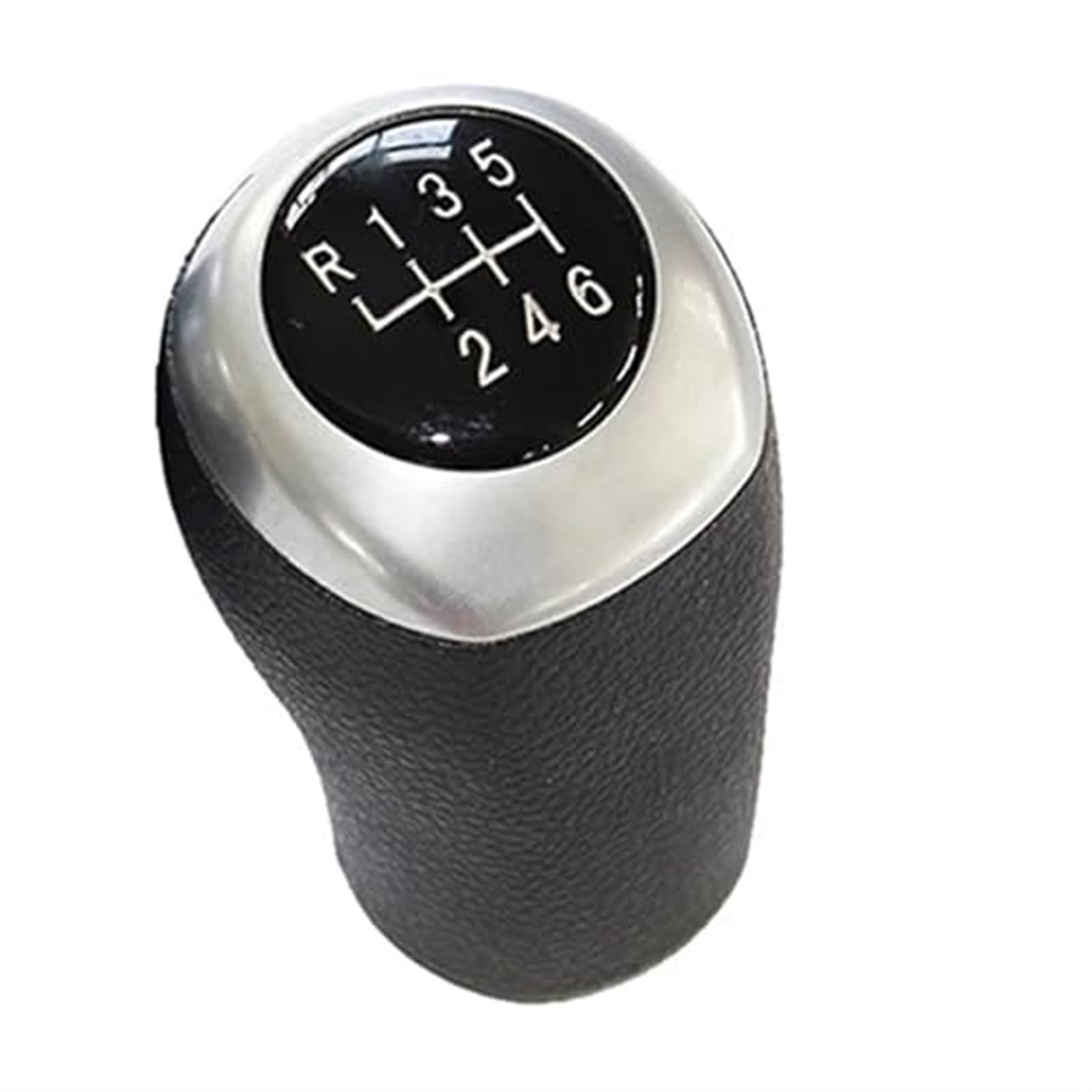 MEXWLOP Auto-Schaltknauf-Hebel, Gaitor-Kofferraumabdeckung, for Hyundai, Verna 2010–2017, Schaltgetriebe-Schaltknauf Schaltknauf(Black 6 Speed Gear knob) von MEXWLOP