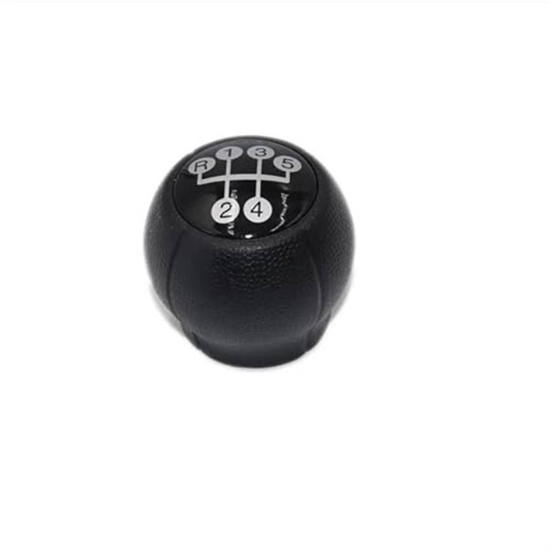 MEXWLOP Auto-Schaltknauf-Hebel-Gamaschenmanschettenabdeckung, for Vauxhall, for Opel, MERIVA A 2003-2010 Schaltknauf-Gamaschenmanschette Schaltknauf(Black Gear knob) von MEXWLOP