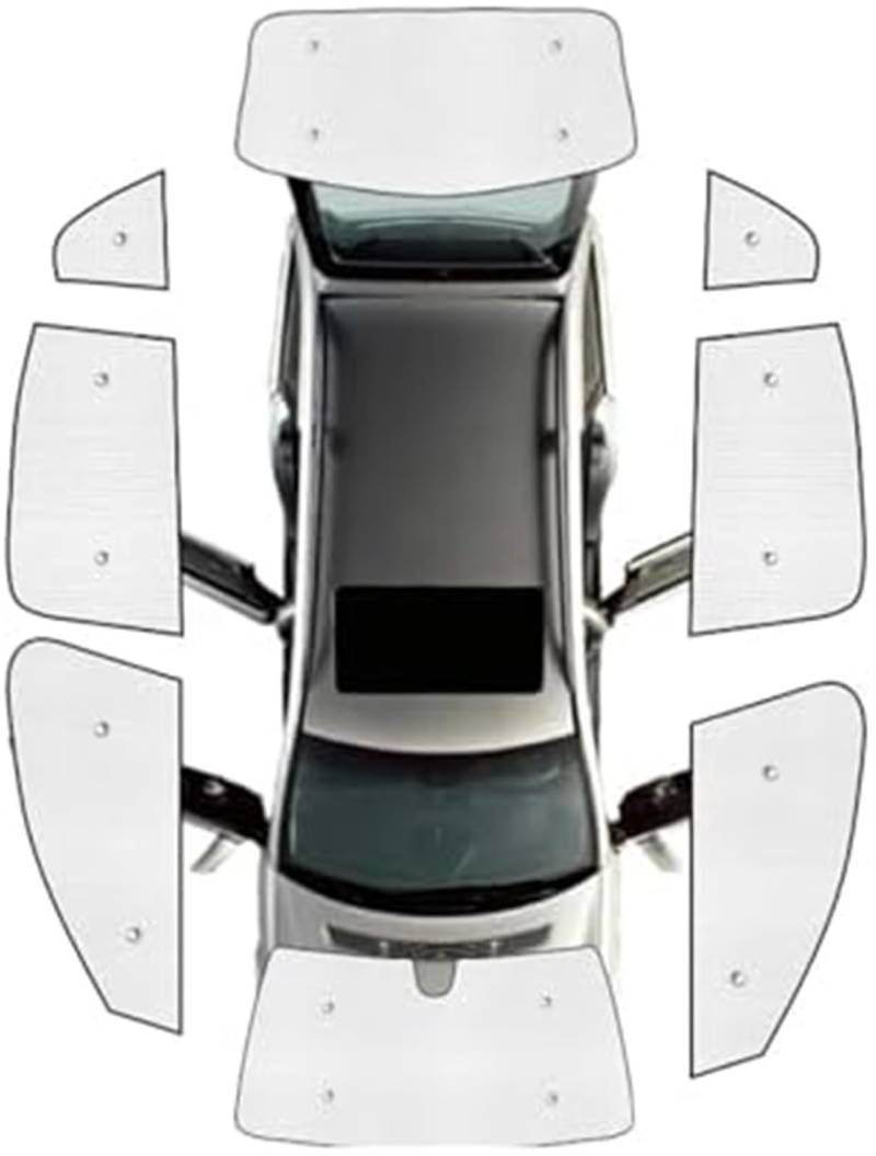 MEXWLOP Auto-Sonnenschutz, Autofenster-Vollabdeckung, Sonnenschutzzubehör, Sonnenschutz-Windschutzscheibenvisier, for S-Max Mk1, for Smax 2006~2014, Autofenster-Sonnenschutz (alle Sonnenschutzblenden) von MEXWLOP