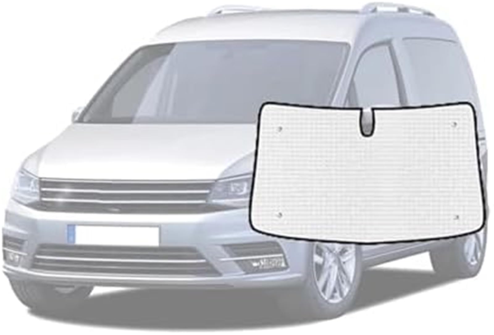 MEXWLOP Auto-Sonnenschutz, for VW, for Caddy, Mk2, for Maxi 2003-2019 Vollständige Abdeckung Sonnenschutz Auto-Windschutzscheiben-Visier Autozubehör Autofenster-Sonnenschutz (Frontscheiben) Sonnenschu von MEXWLOP