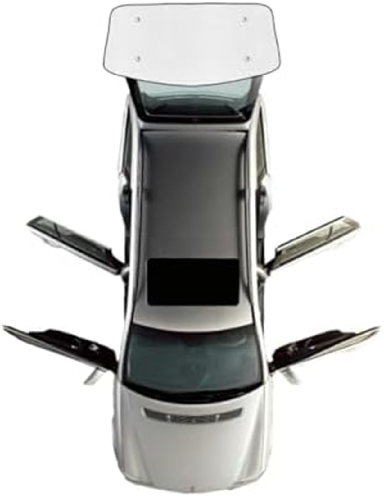 MEXWLOP Auto-Sonnenschutz, vollständige Abdeckung, Sonnenschutz for Windschutzscheiben und Seitenfenster, for Kuga, for Escape MK2, for Facelift C520 2012–2019, Autofenster-Sonnenschutz (hinten) Sonne von MEXWLOP