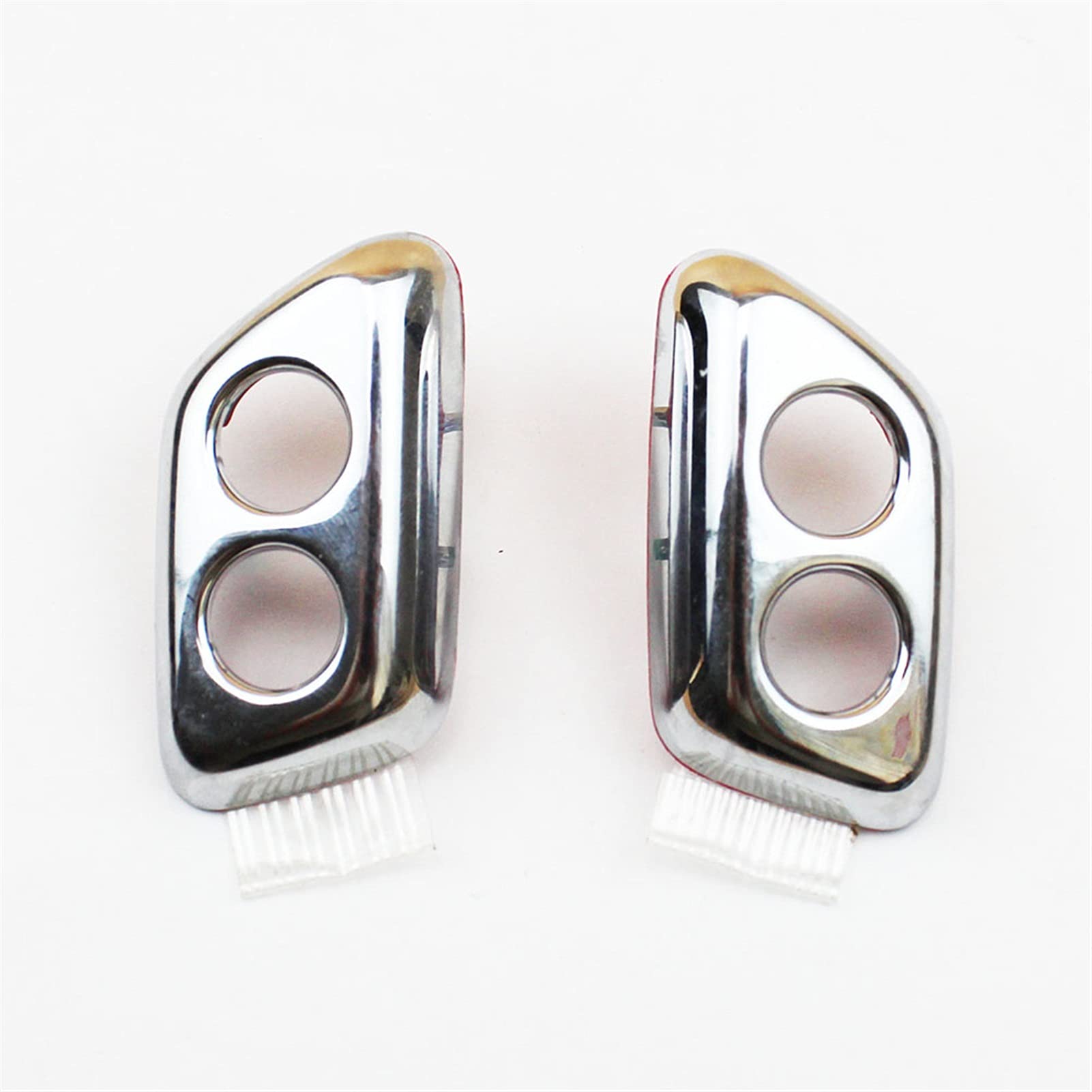 MEXWLOP Auto Styling Chrom Frontstoßstange Links Rechts Jet Cap Scheinwerfer Scheinwerfer Wassersprühdüsenabdeckung, for Chrysler, 300C Scheinwerferwaschdüse MEXWLOP Auto Styling Chrom Frontstoßstange Links Rechts Jet Cap Scheinwerfer Scheinwerfer Wassersprühdüsenabdeckung, for Chrysler, 300C Scheinwerferwaschdüse von MEXWLOP