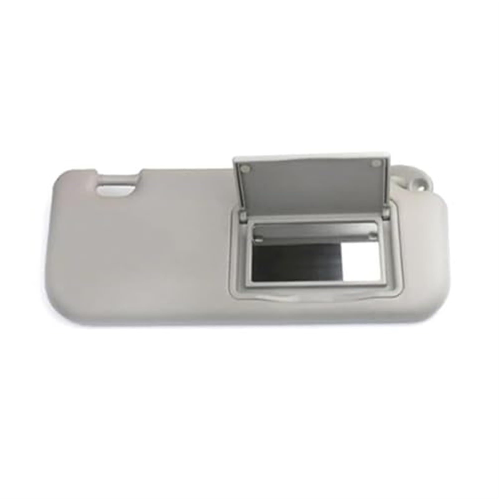 MEXWLOP Auto Visier Sonnenschutz Innen Auto Front Visier Panel Make-Up Spiegel Fahrer Beifahrerseite Rechts Links Sonnenblende fürs Auto(Gray GY-F) von MEXWLOP