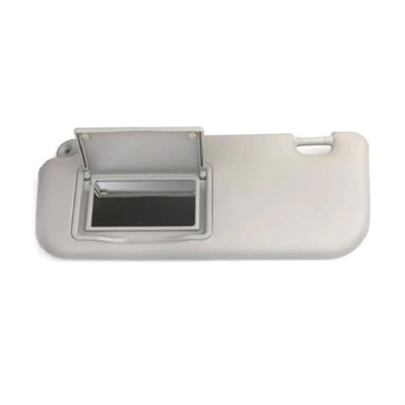 MEXWLOP Auto Visier Sonnenschutz Innen Auto Front Visier Panel Make-Up Spiegel Fahrer Beifahrerseite Rechts Links Sonnenblende fürs Auto(Gray GY-Z) von MEXWLOP