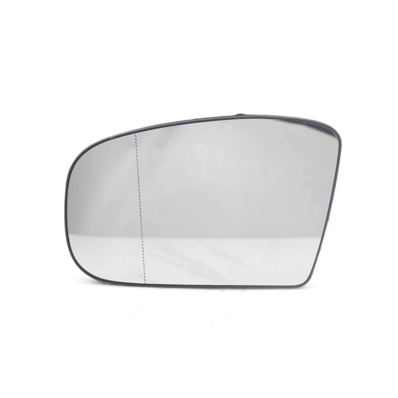 MEXWLOP Beheizter Außenspiegel Links, asphärisches Glas, mit Platte, for Mercedes-Benz, W220 1999-2002 2208100321 Austausch des Spiegelglases von MEXWLOP