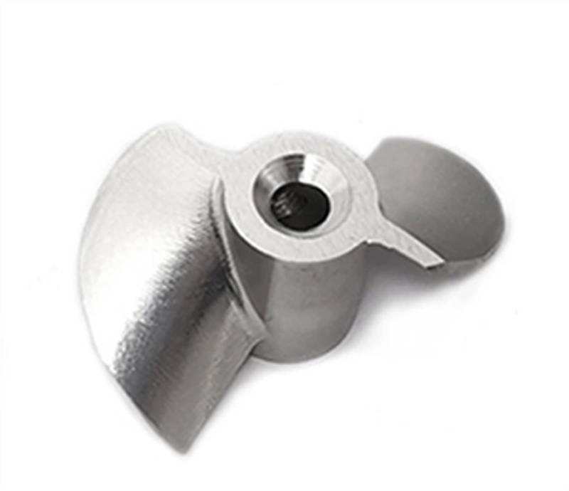 MEXWLOP CNC-Zweiblatt-Aluminiumpropeller, Durchmesser 29 mm/39 mm, Innendurchmesser 4 mm/5 mm, for RC-spezielles Jet-Boot-Modell, DIY-Zubehör Präzisionspropeller aus Metall(Dia. 29mm ID4mm) von MEXWLOP